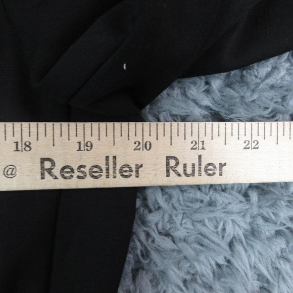 Montgomery Port Blazer Womens Medium Black Stretch One Button Suit Jacket NWT - Picture 3 of 11